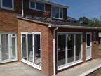 uPVC Bi Folding Doors