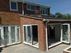 uPVC Bi Folding Doors